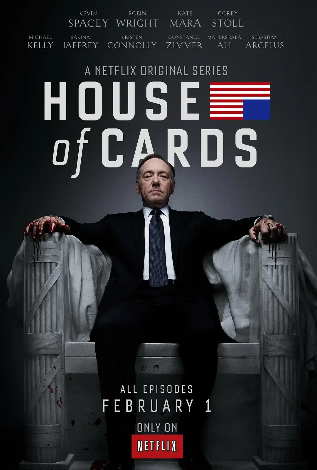 《纸牌屋》House of Cards 全1-6季合集夸克网盘下载