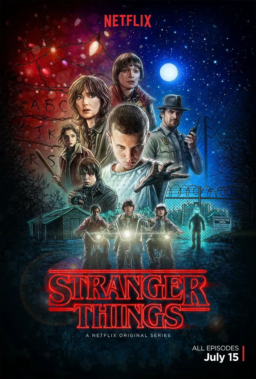 《怪奇物语》Stranger Things 全1-4季高清百度网盘下载