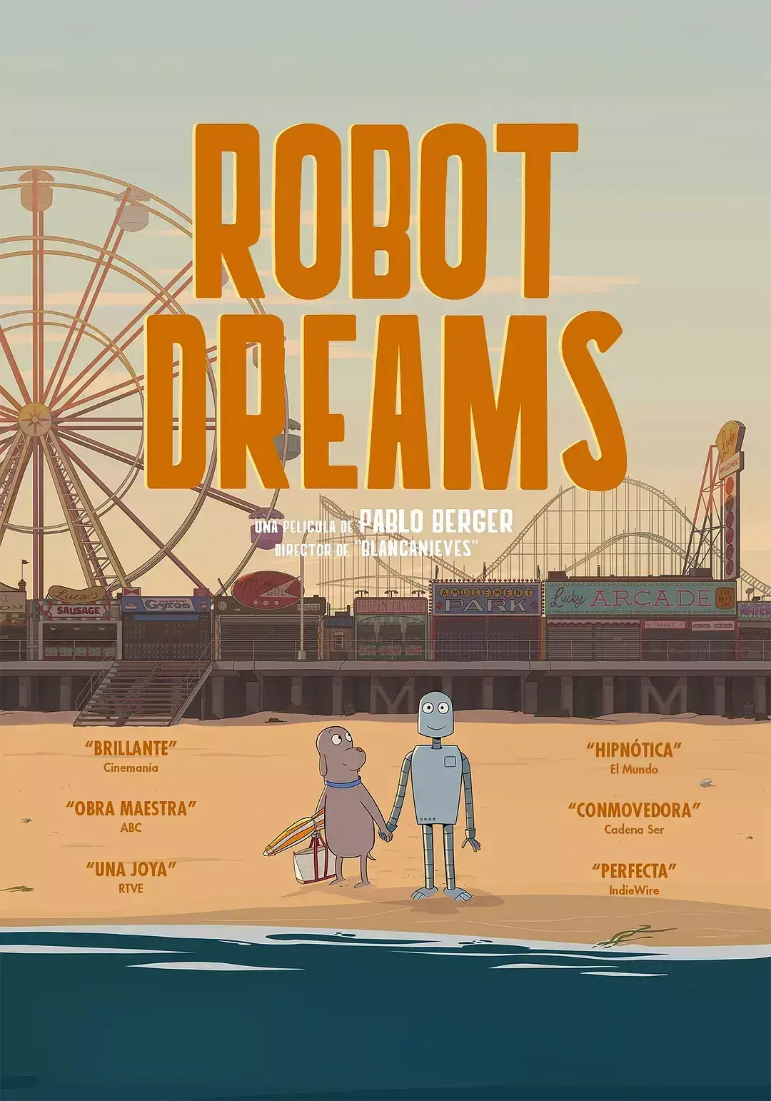 《机器人之梦》Robot Dreams西班牙法国动画电影百度网盘下载